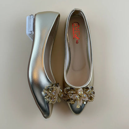 HU Beaded Flat Shoes - Winter Special